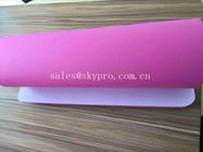 циновки тренировки 5мм циновки йоги печатания экрана розовой высокотехнологичной ровной изготовленные на заказ