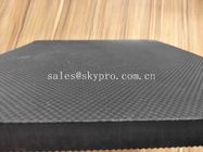 Нетоксической непахучей черной лист подошвы ботинка пены ЕВА сжатия паза текстурированный верхней частью