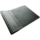 перфорированный резиновый коврик для тяжелой работы резиновый дренажный коврик с отверстиями