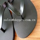 Удобные черные простые темповые сальто сальто/тапочки пляжа лета сандалий износоустойчивые