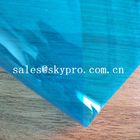 Гибкое хигх-денситы листа ПВК пластикового прозрачное голубое мягкое супер тонкое