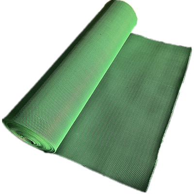 Сетка s зигзага формирует половой коврик PVC с неубедительным дизайном