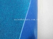 Гибкий пенистый каучук ЕВА покрывает яркий блеск толщины 1мм голубой само- слипчивый