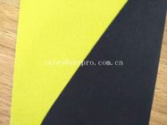 Желтые теплостойкие покрытые листы рулона ткани 1мм СБР неопрена резиновые