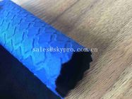Теплостойкая голубая коммерчески ткань Джерси полиэстера неопрена стабильности СБР рулона ткани 3мм неопрена
