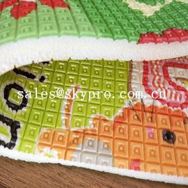 Фасонируйте циновке игры младенца пены СПЭ крытых детей циновки, толстая ткань неопрена