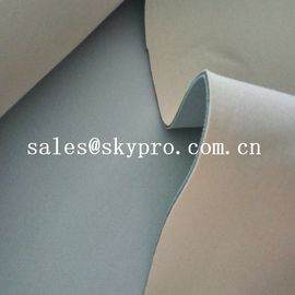 Сделайте ткань водостойким лыкра сторон рулона ткани 2 неопрена 2.5мм двойную покрытую белую черную