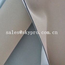 Сделайте ткань водостойким лыкра сторон рулона ткани 2 неопрена 2.5мм двойную покрытую белую черную